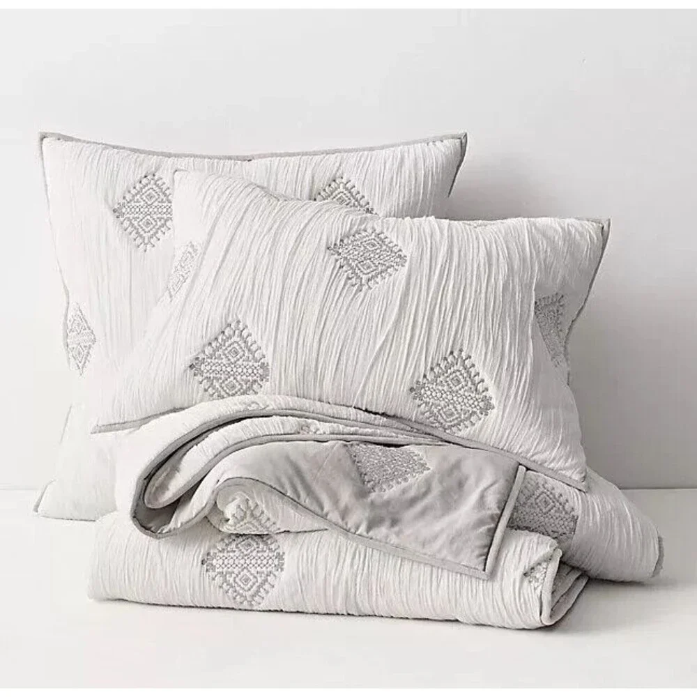 Embroidered Aztec Diamond RH Teen Standard Sham